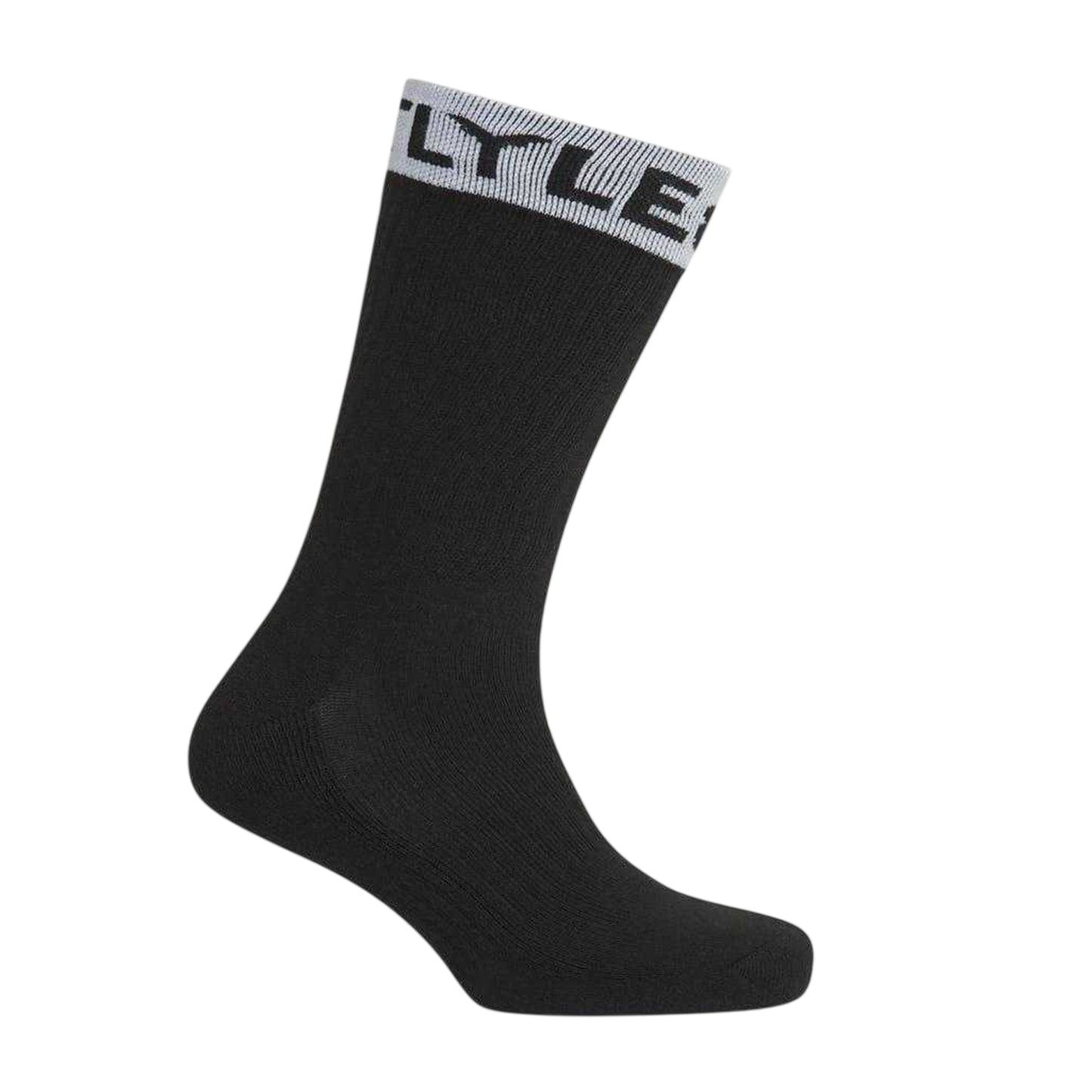 Black - Back - Lyle & Scott Mens Ackley Crew Socks