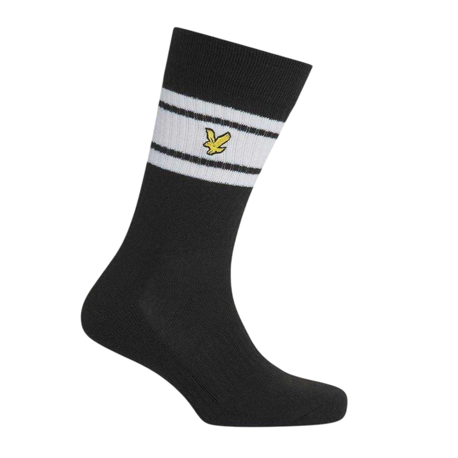 Black - Lifestyle - Lyle & Scott Mens Ackley Crew Socks
