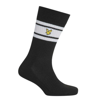 Black - Lifestyle - Lyle & Scott Mens Ackley Crew Socks