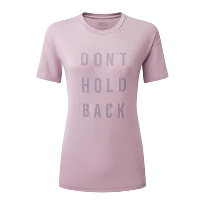 Purple - Front - dhb Womens-Ladies Dont Hold Back T-Shirt
