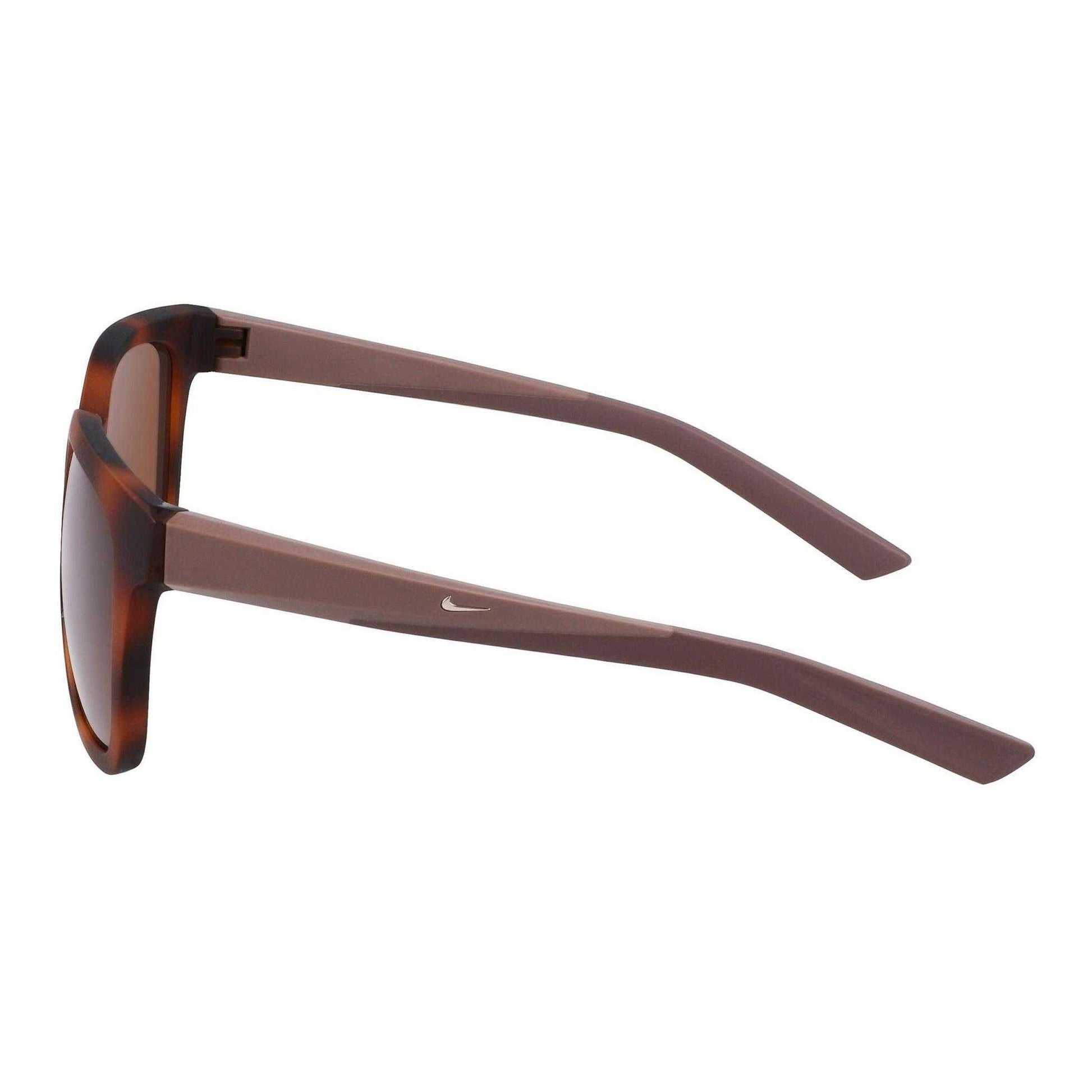 Brown - Side - Nike Womens-Ladies Grand Tortoise Shell Sunglasses
