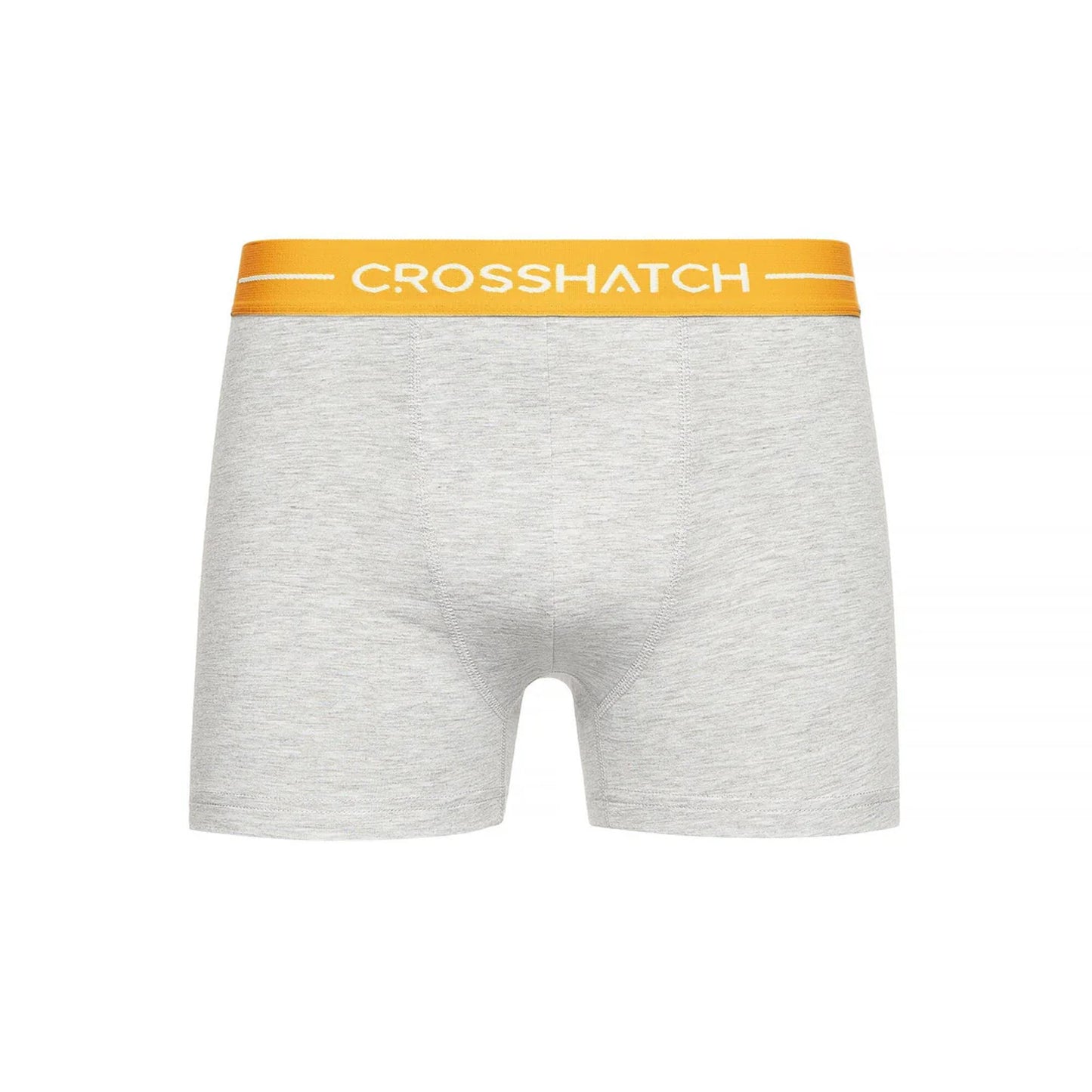 Grey - Lifestyle - Crosshatch Mens Astral Boxer Shorts (Pack of 12)