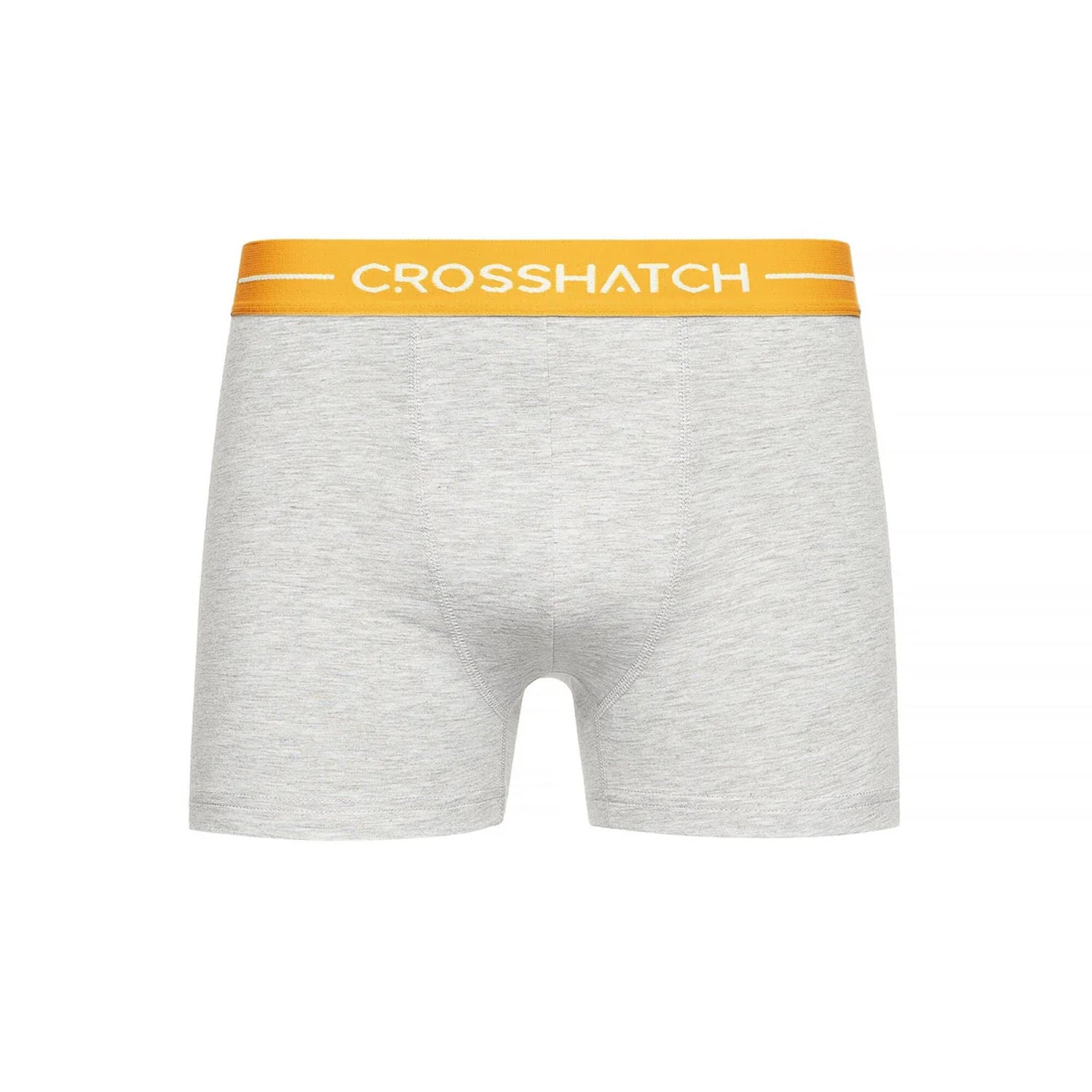 Grey - Lifestyle - Crosshatch Mens Astral Boxer Shorts (Pack of 12)