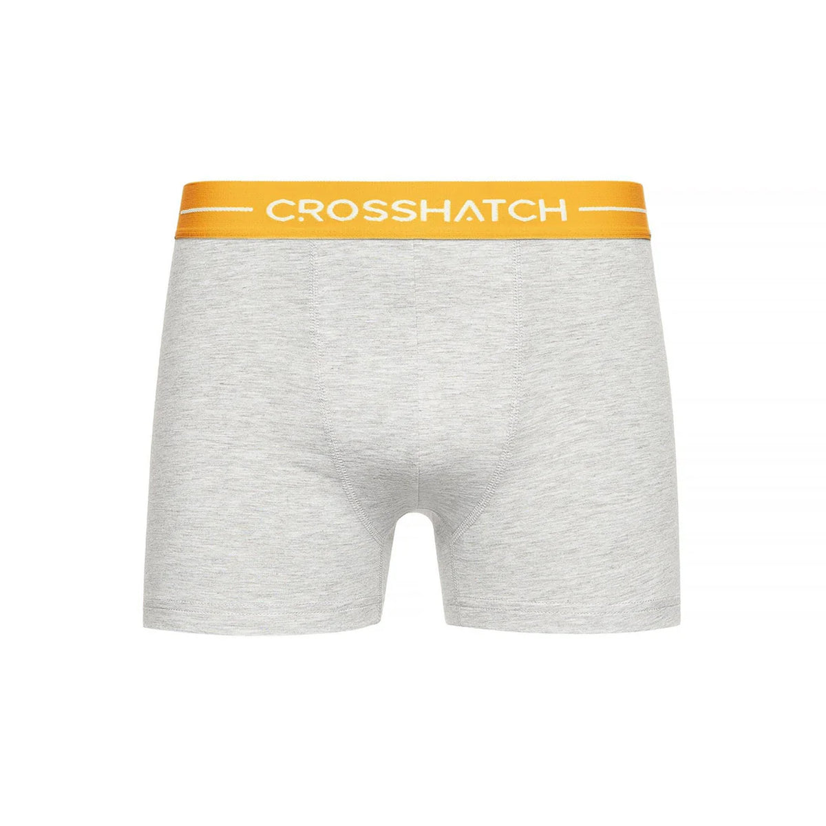 Grey - Lifestyle - Crosshatch Mens Astral Boxer Shorts (Pack of 12)