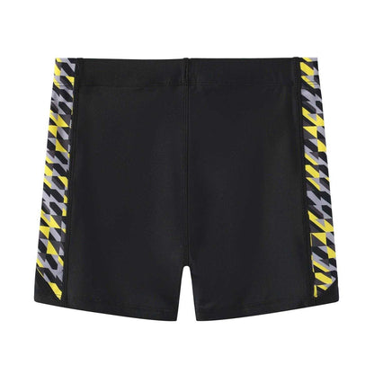 Black-Sun - Back - Slazenger Boys PI Geometric Pattern Swim Shorts