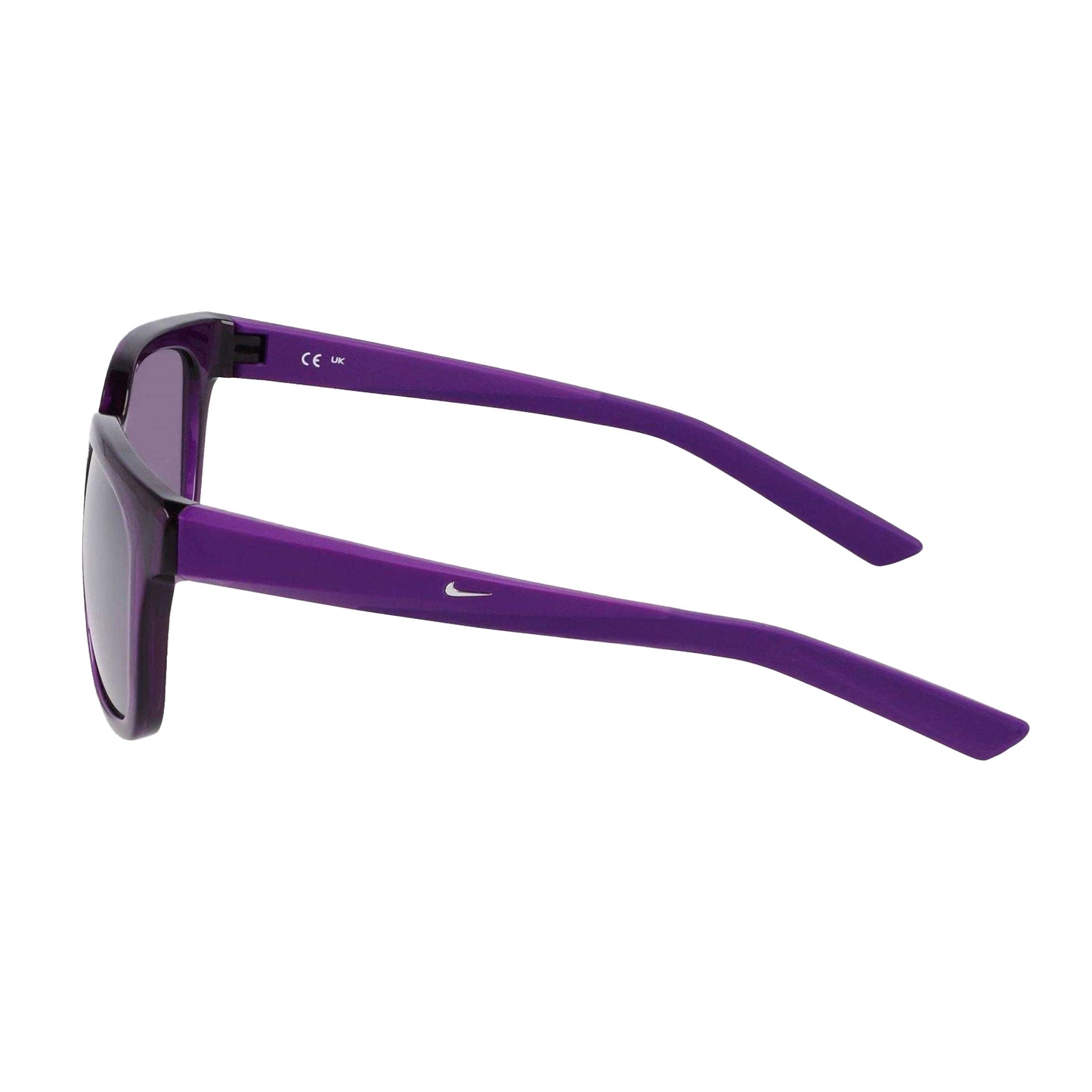 Purple - Side - Nike Womens-Ladies Grand S M Square Frame Sunglasses