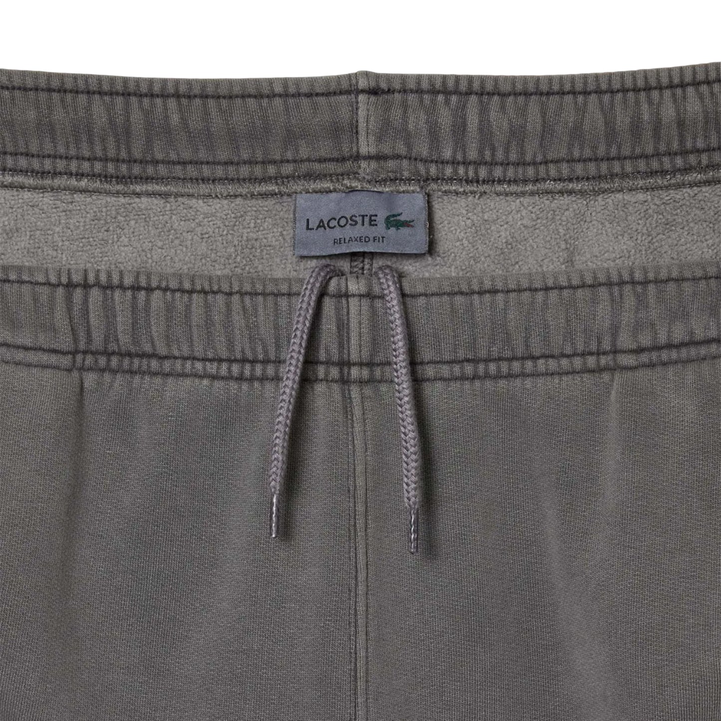 Grey - Side - Lacoste Unisex Adult Cotton Fleece Jogging Bottoms