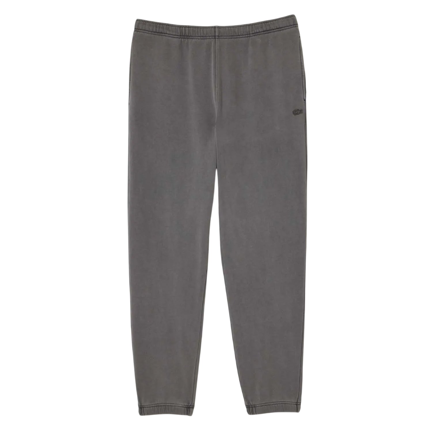 Grey - Front - Lacoste Unisex Adult Cotton Fleece Jogging Bottoms