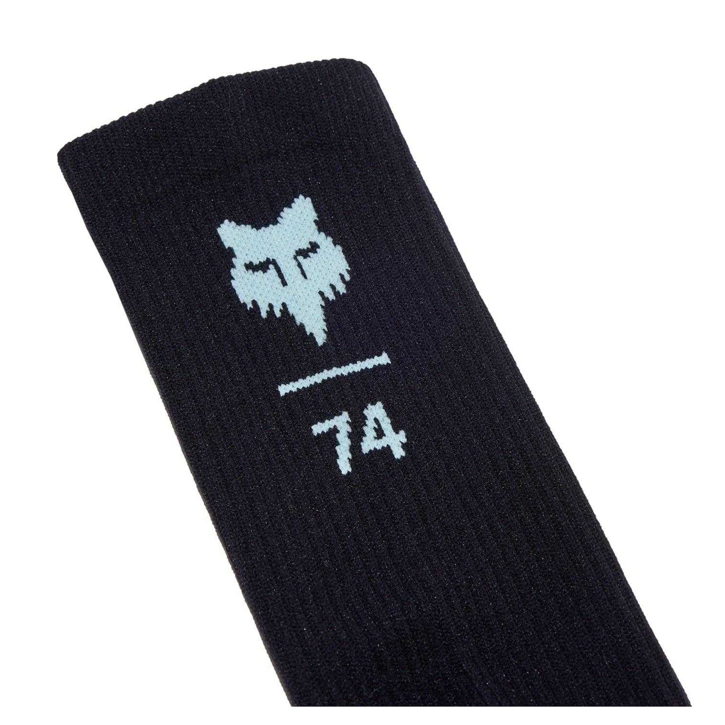 Black - Back - Ranger Mens Fox 8 Socks