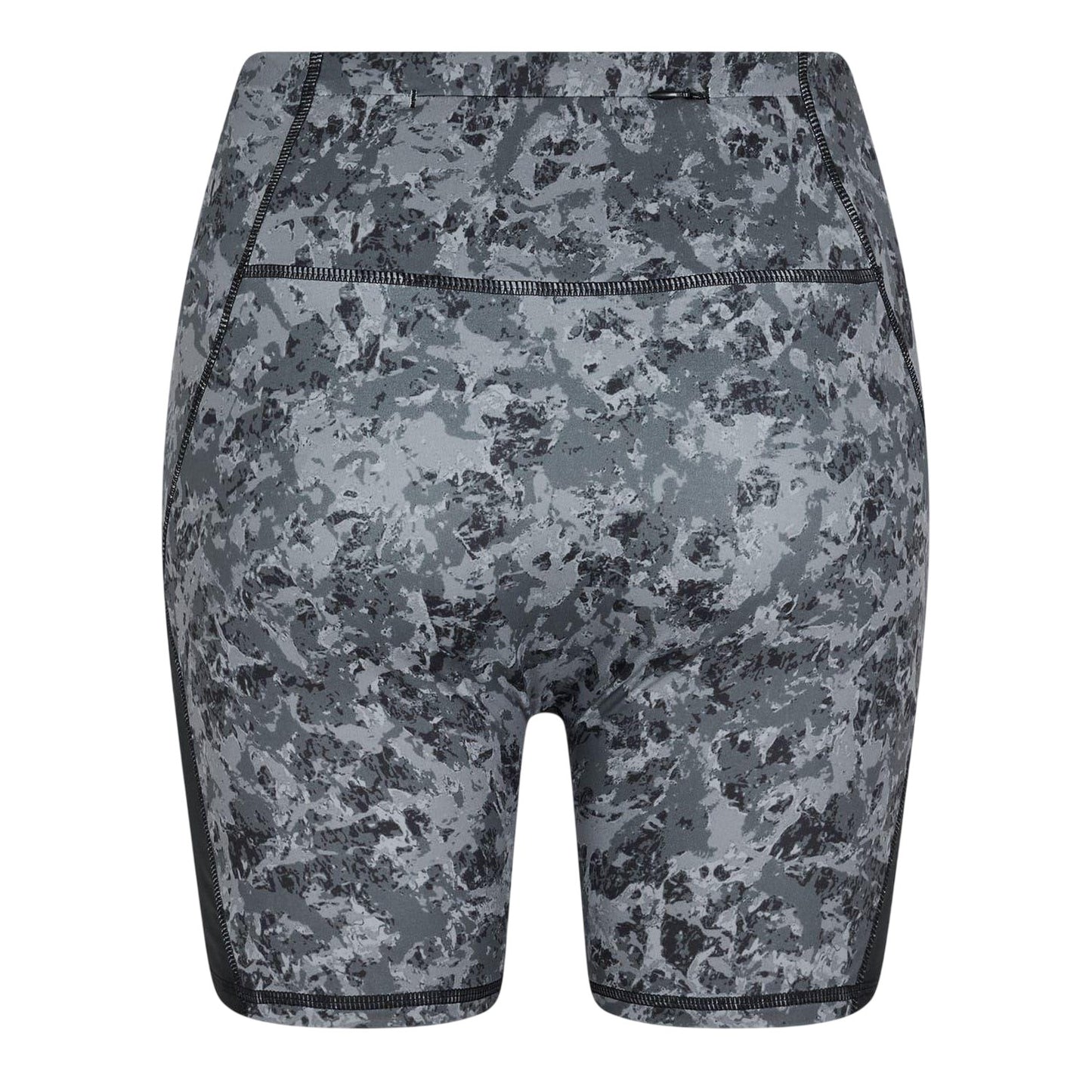 Grey - Back - Everlast Womens-Ladies Marble Athletic Cycling Shorts