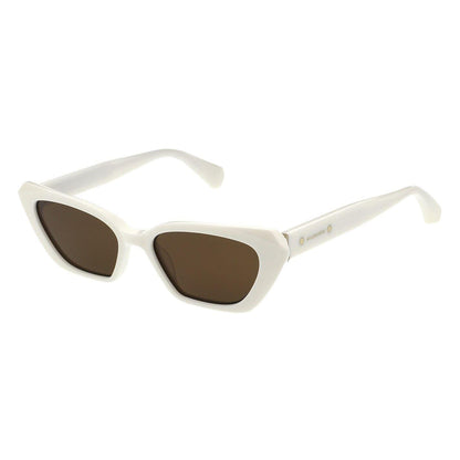 Cream - Side - AllSaints Womens-Ladies Cat Eye Sunglasses