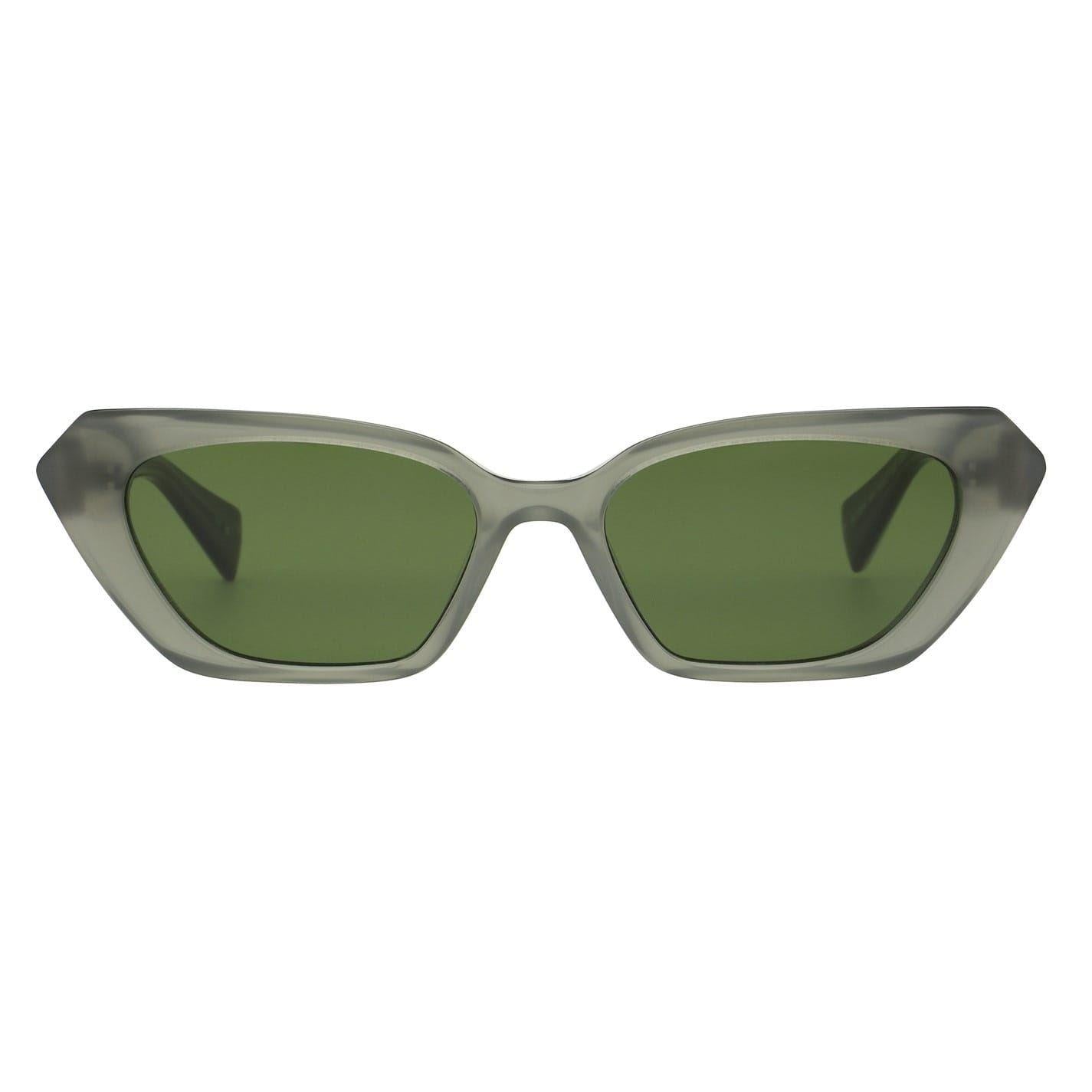 Grey-Khaki - Front - AllSaints Womens-Ladies Cat Eye Sunglasses