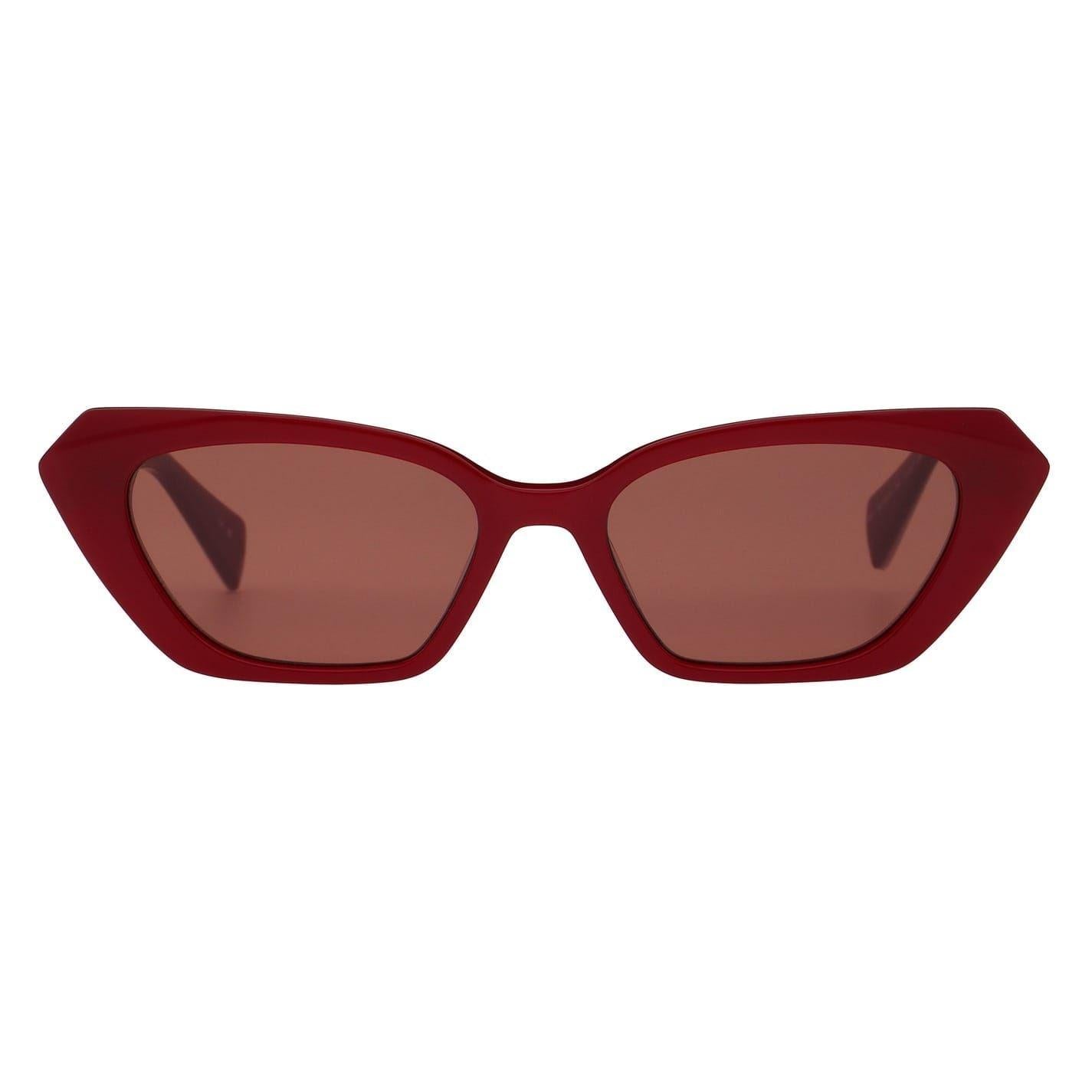 Red - Front - AllSaints Womens-Ladies Cat Eye Sunglasses