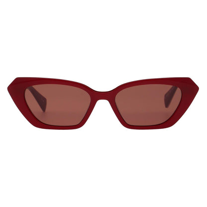 Red - Front - AllSaints Womens-Ladies Cat Eye Sunglasses