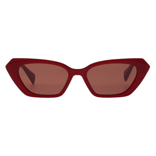 Red - Front - AllSaints Womens-Ladies Cat Eye Sunglasses