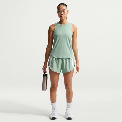 Green - Pack Shot - Nike Womens-Ladies Dri-FIT Tank Top