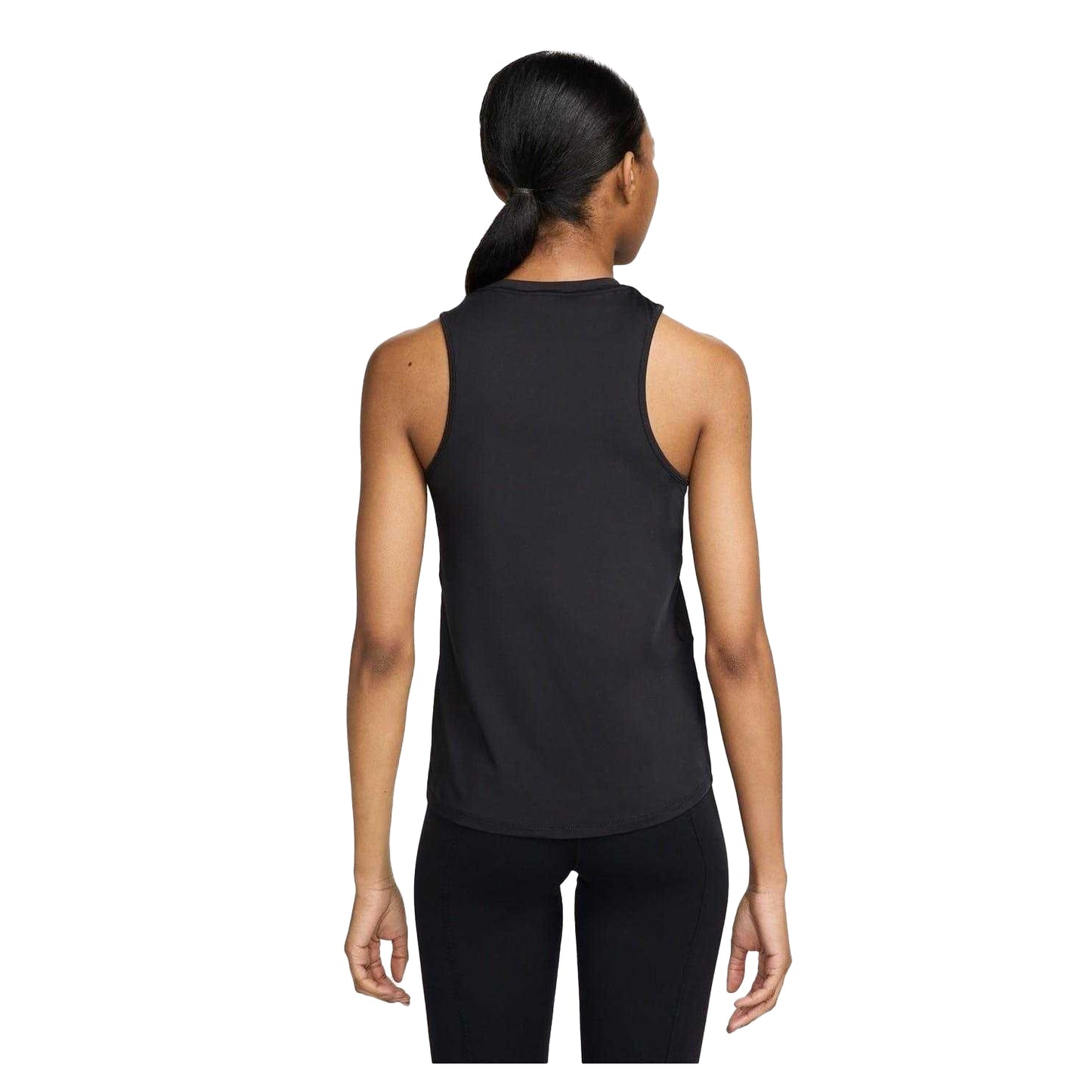 Black - Back - Nike Womens-Ladies Dri-FIT Tank Top