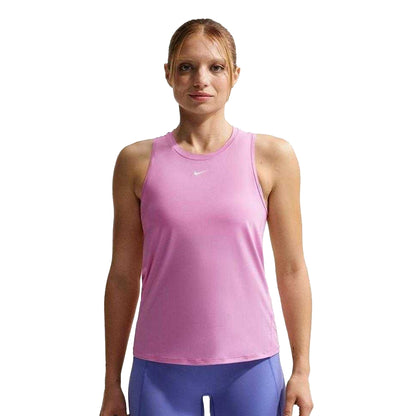 Magenta - Front - Nike Womens-Ladies Dri-FIT Tank Top