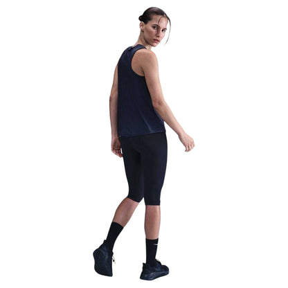 Midnight Navy - Back - Nike Womens-Ladies Dri-FIT Tank Top
