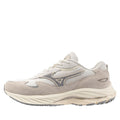 Sand - Back - Mizuno Mens Wave Rider Beta Sportstyle Suede Trainers