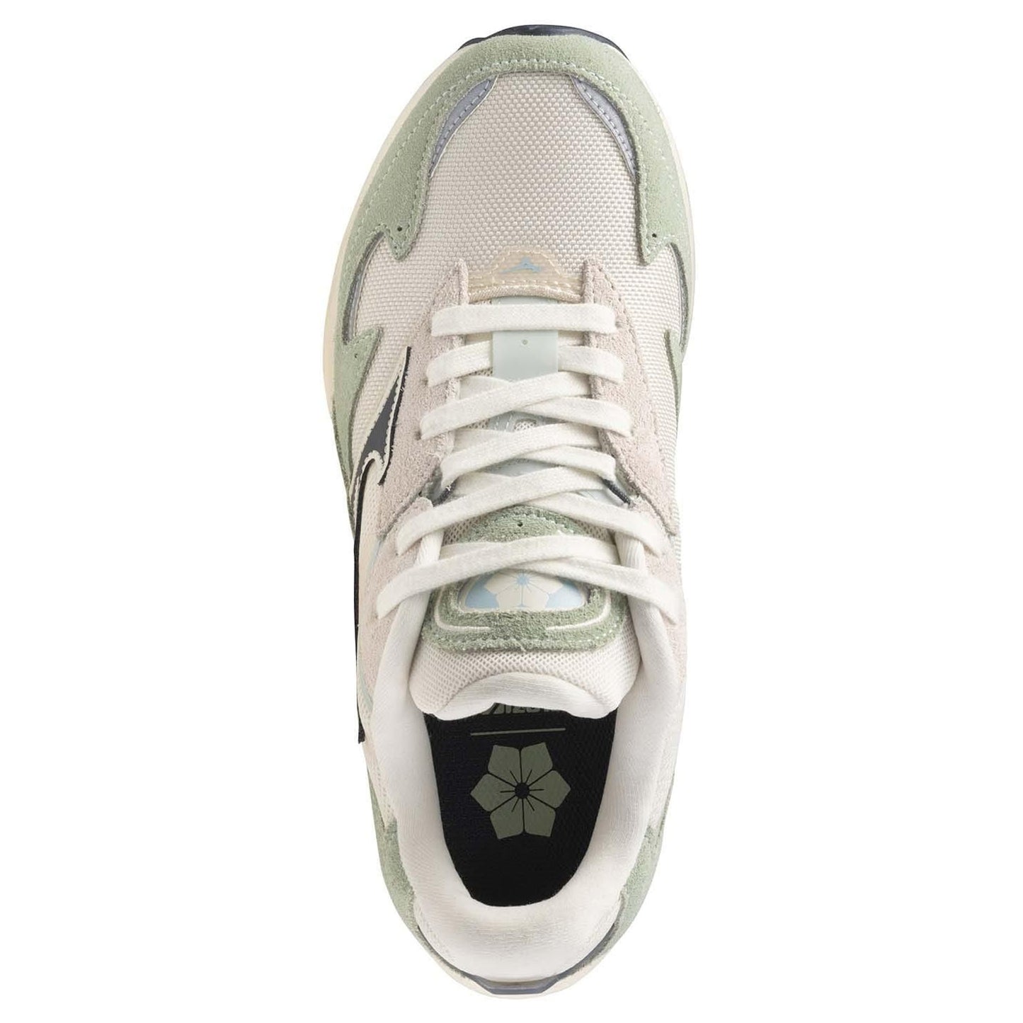 Green - Lifestyle - Mizuno Mens Wave Rider Beta Sportstyle Suede Trainers