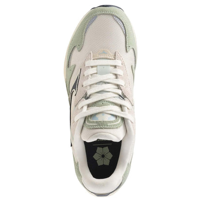 Green - Lifestyle - Mizuno Mens Wave Rider Beta Sportstyle Suede Trainers
