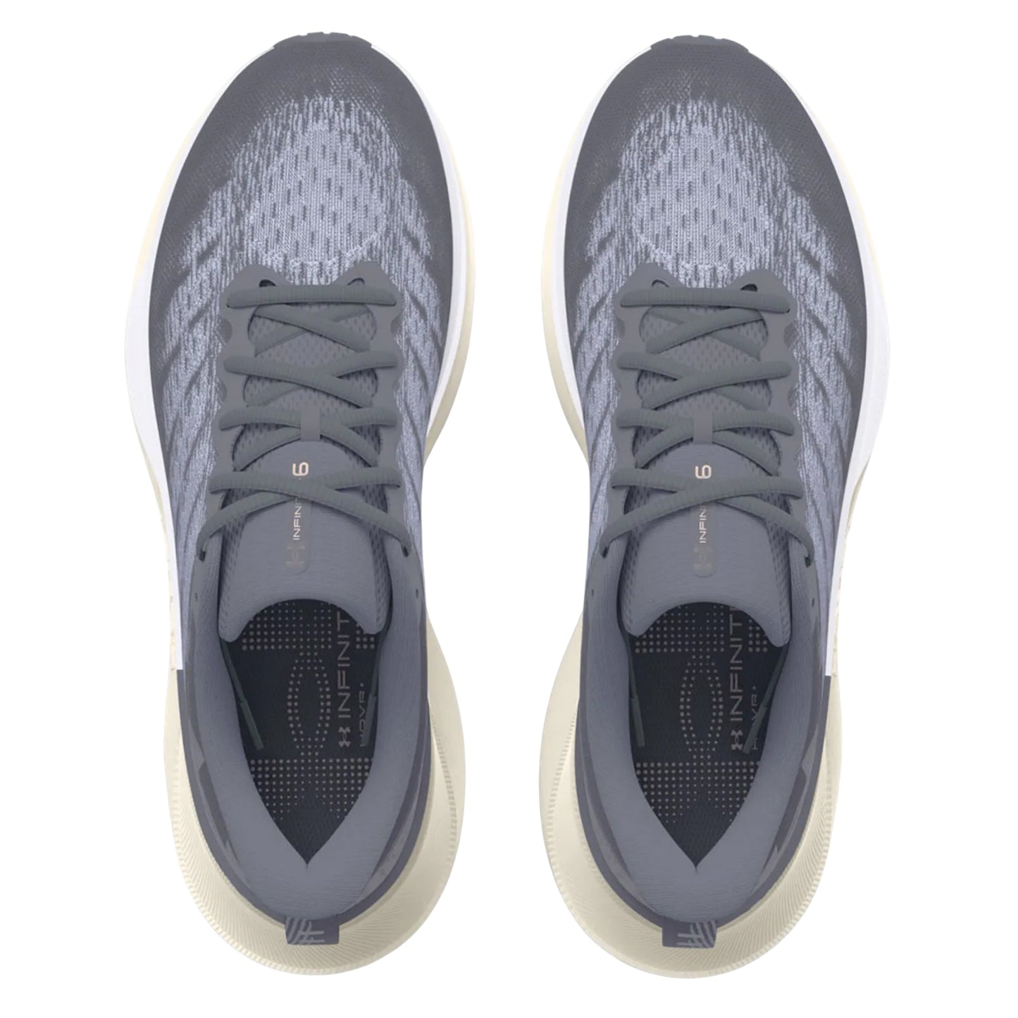 Grey - Lifestyle - Under Armour Mens Infinite Pro Breeze Running Trainers