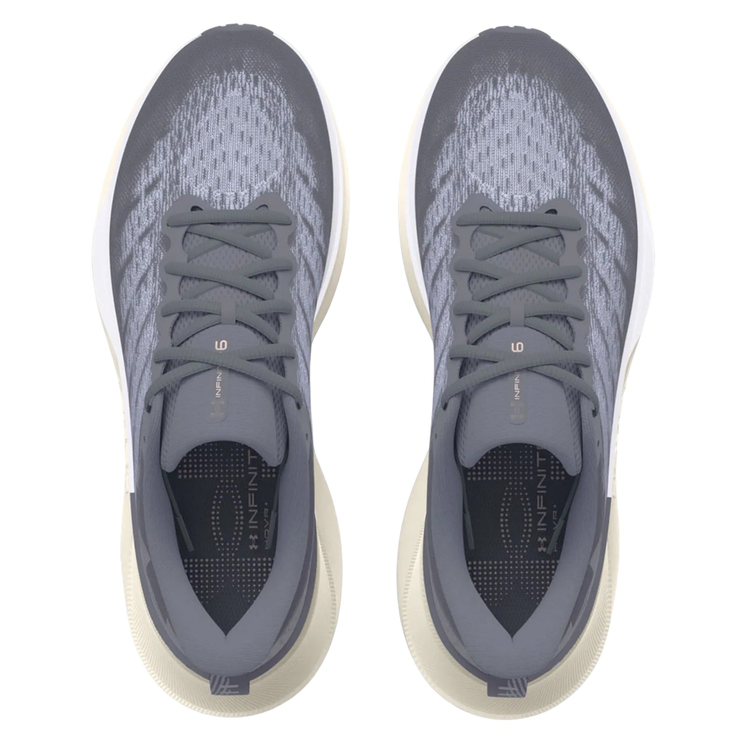 Grey - Lifestyle - Under Armour Mens Infinite Pro Breeze Running Trainers
