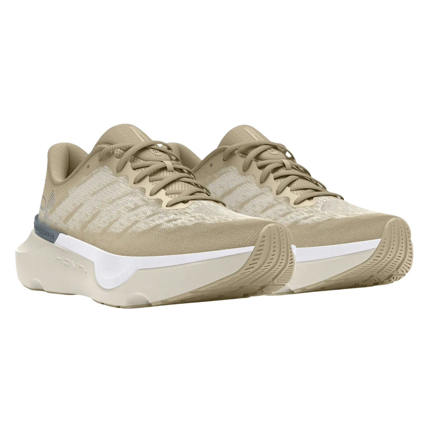 Brown - Front - Under Armour Mens Infinite Pro Breeze Running Trainers