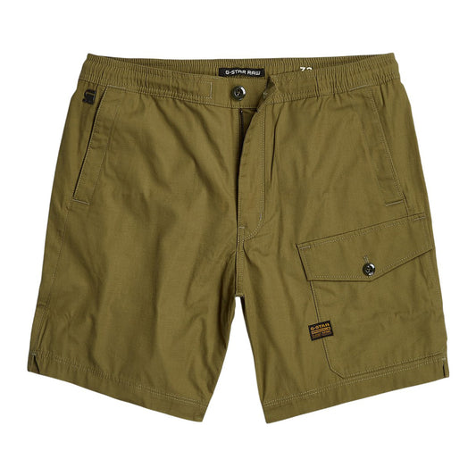 Smoke green - Front - G-Star Mens Regular Sports Cargo Shorts