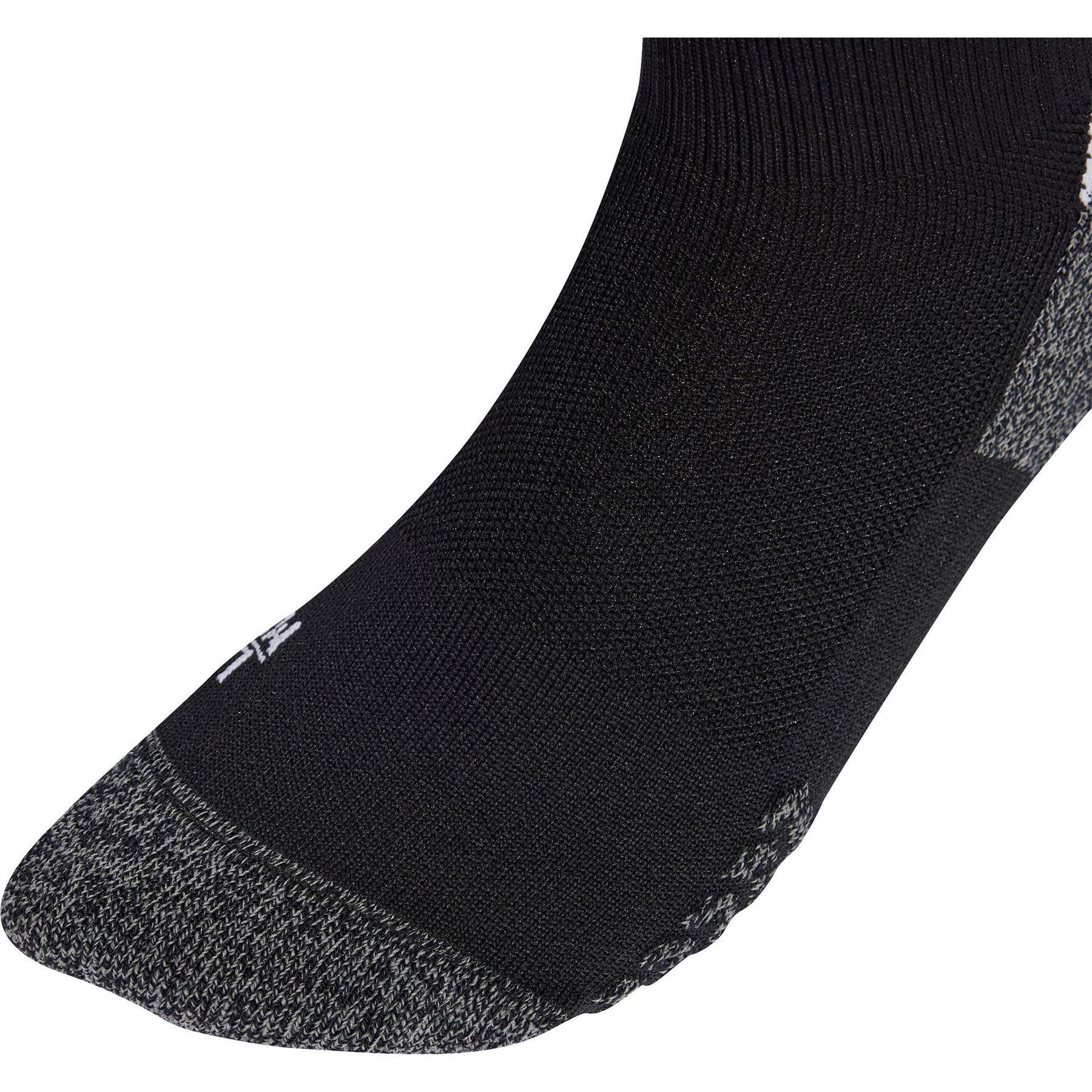 Black-White - Back - Adidas Unisex Adult 2025-2026 Newcastle United FC Home Socks