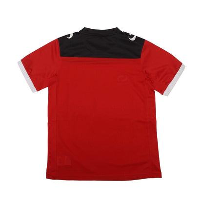 Red-Black - Back - Sondico Childrens-Kids Colour Block T-Shirt