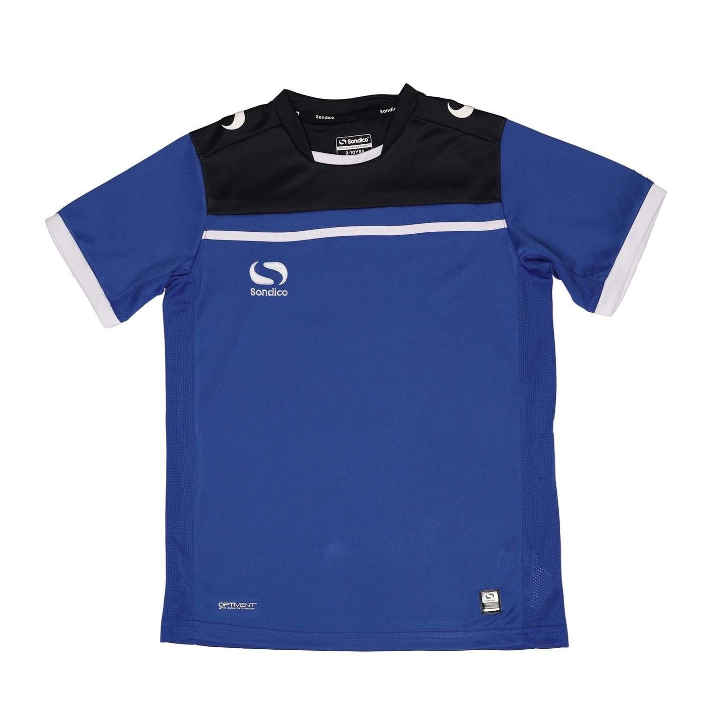 Royal Blue-Navy - Front - Sondico Childrens-Kids Colour Block T-Shirt