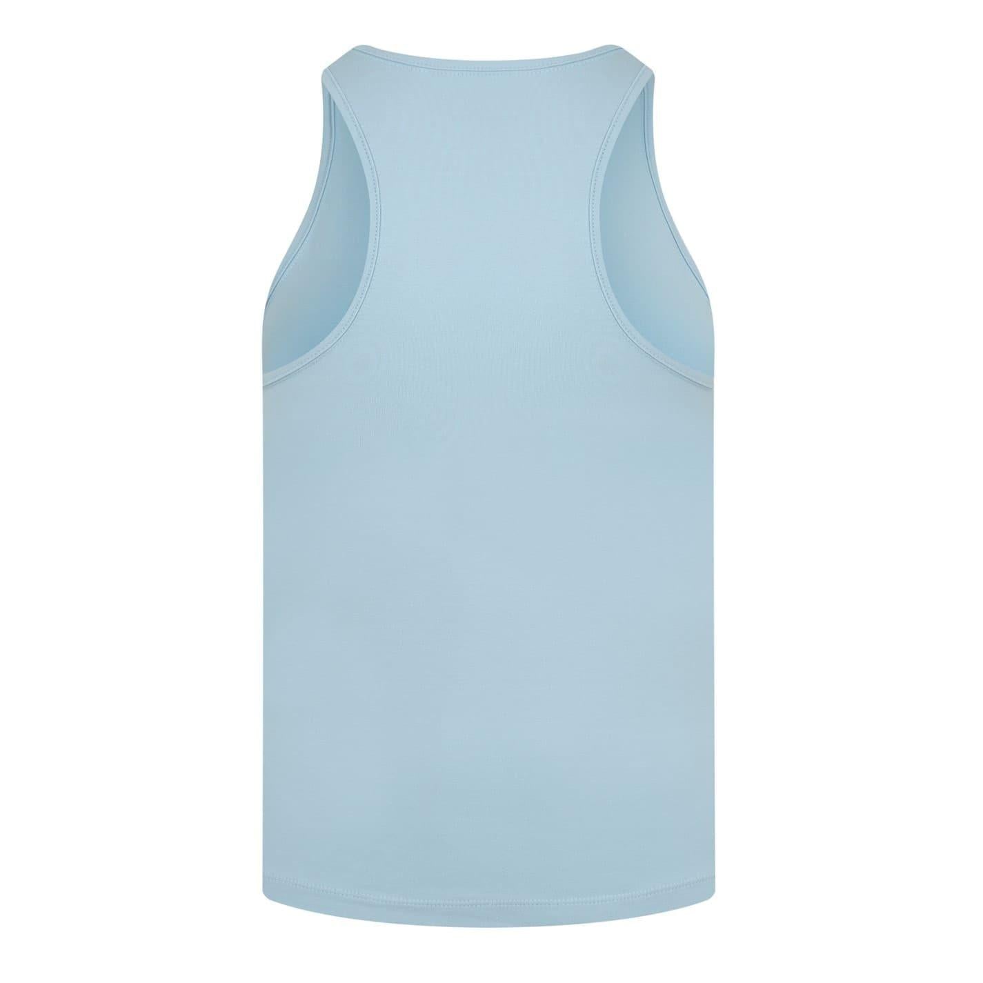 Turquoise Surf - Back - Puma Womens-Ladies Crew Neck Sleeveless Tank Top