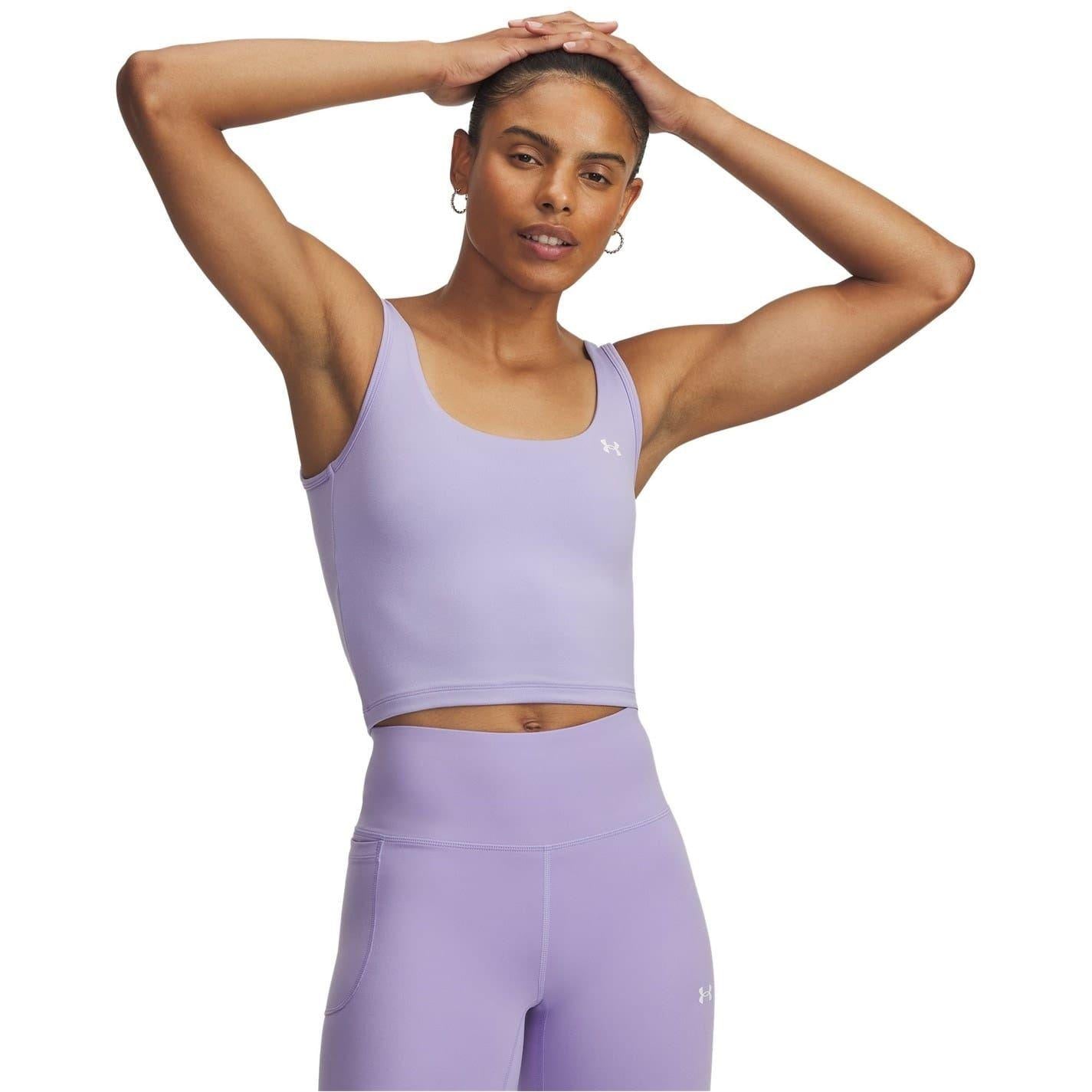Transparent - Side - Under Armour Womens-Ladies Performance Tank Top