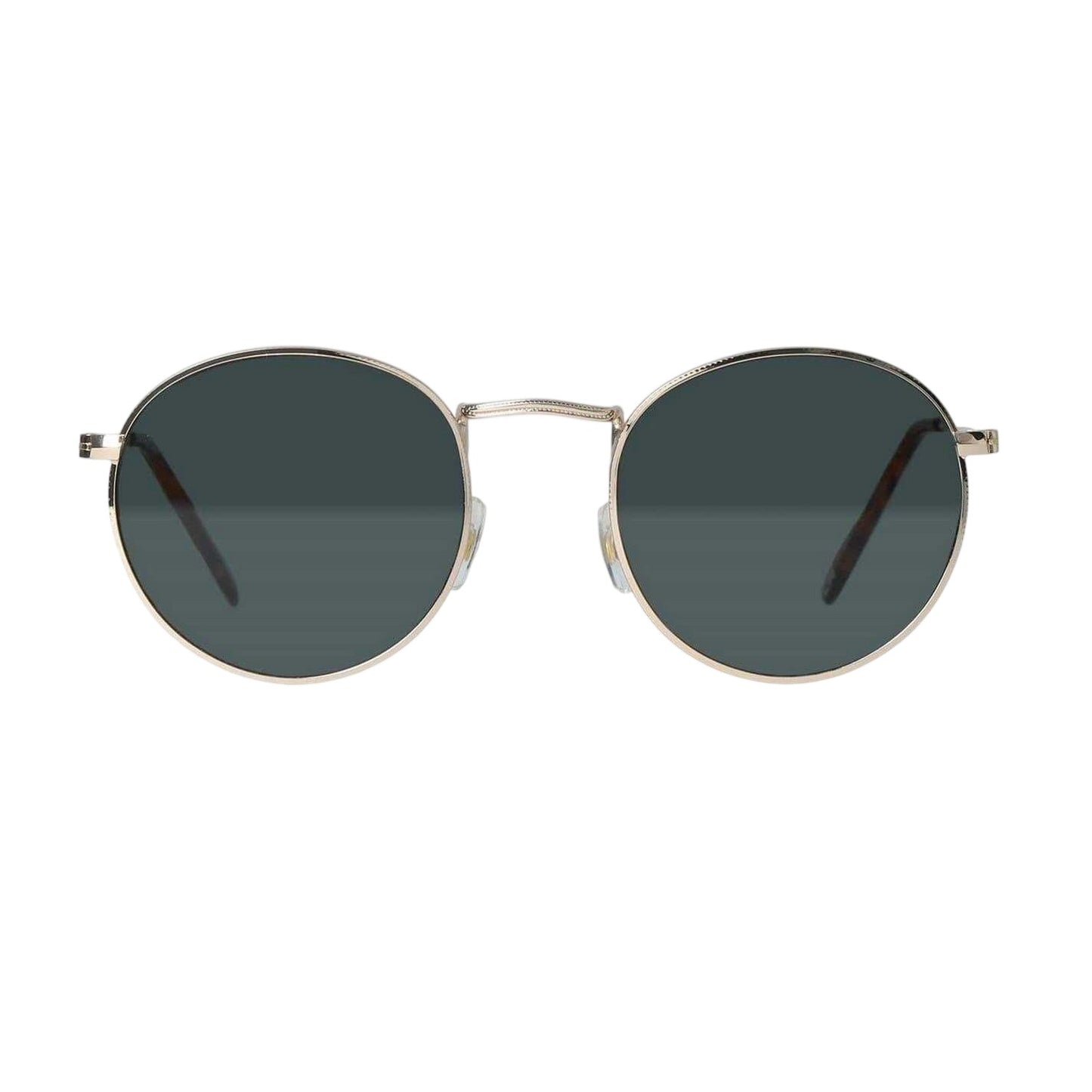 Gold - Front - Firetrap Unisex Adult Round Casual Sunglasses