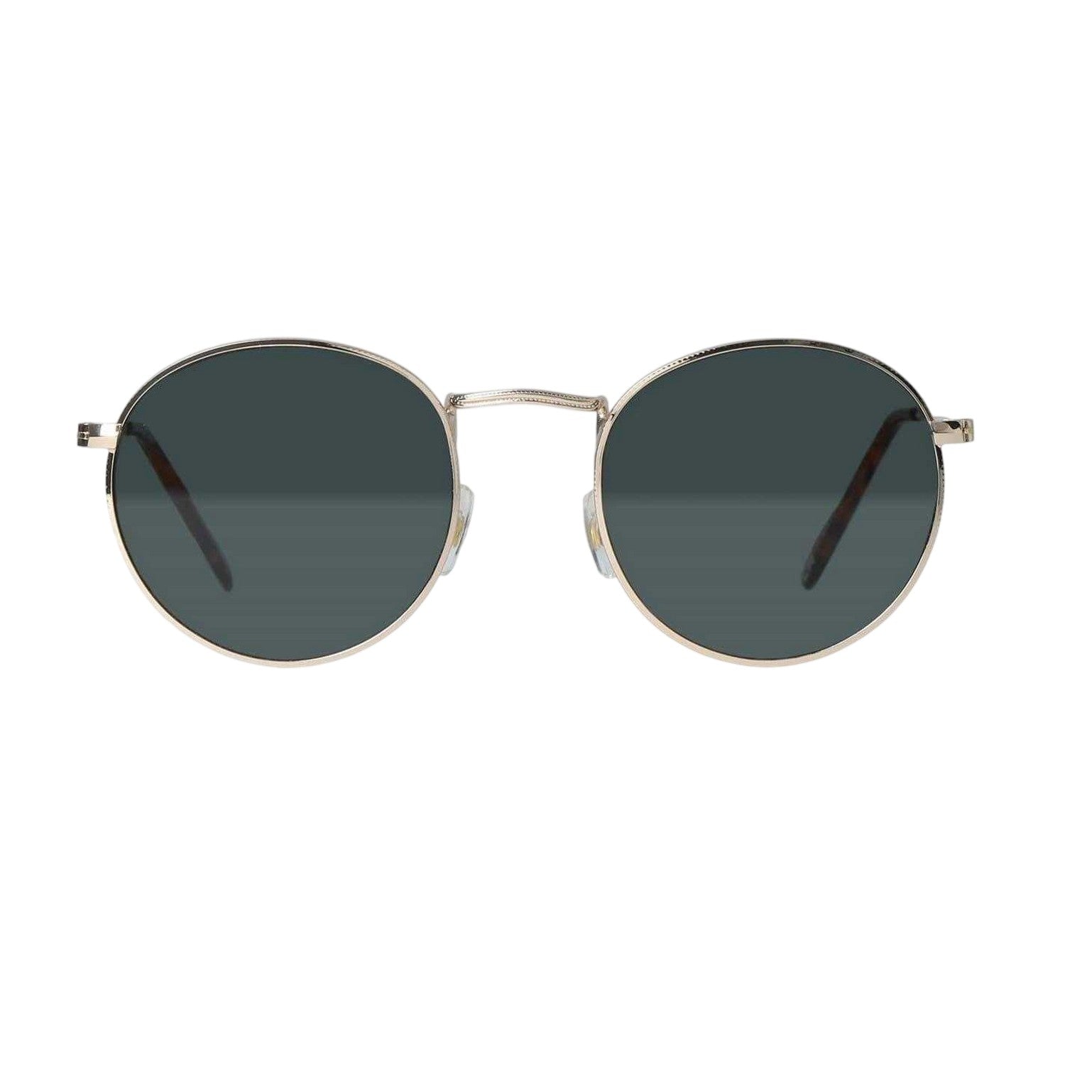 Gold - Front - Firetrap Unisex Adult Round Casual Sunglasses