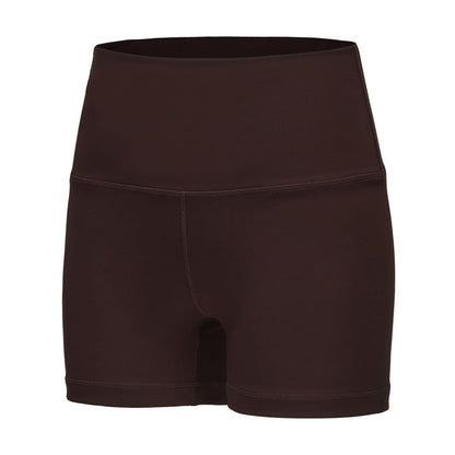 Chocolate-Black - Lifestyle - Slazenger Womens-Ladies Snug Fit Yoga Shorts (Pack of 2)