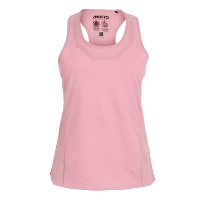 Pink - Front - Musto Womens-Ladies Balsa Tailored Vest Top