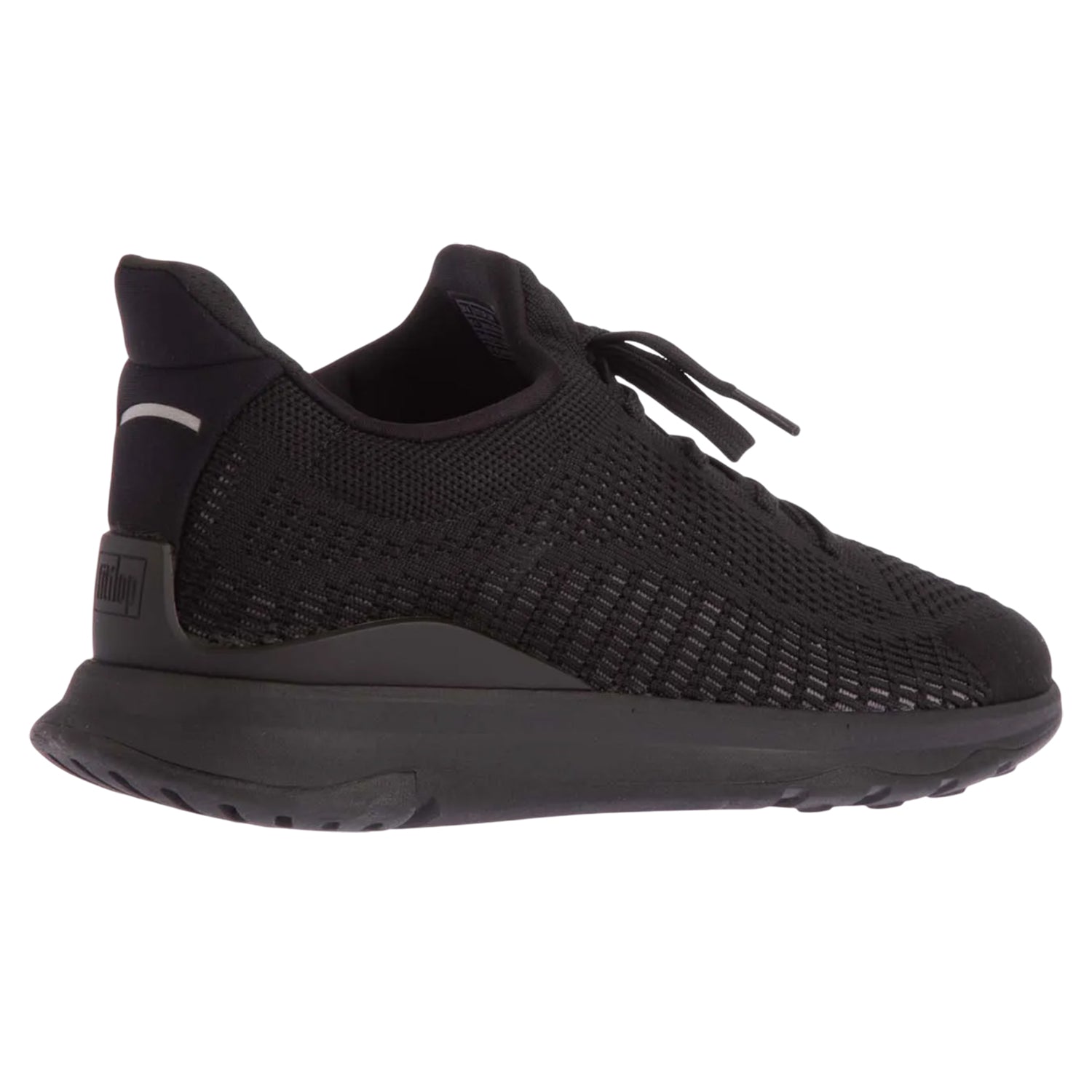 Black - Back - Fit Flop Womens-Ladies Vitamin FFX Knitted Trainers