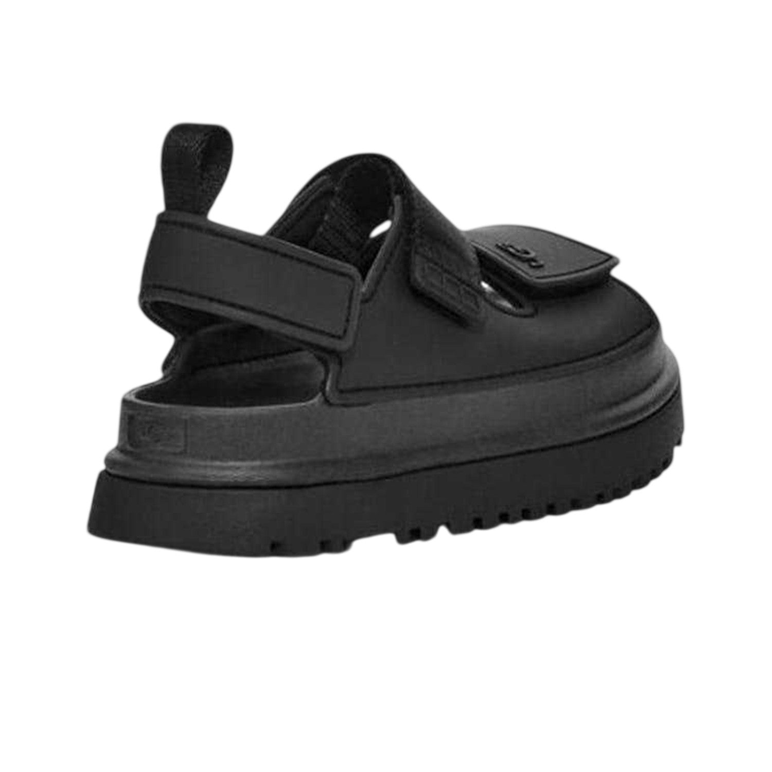 Black - Back - UGG Childrens-Kids Goldenglow Sandals