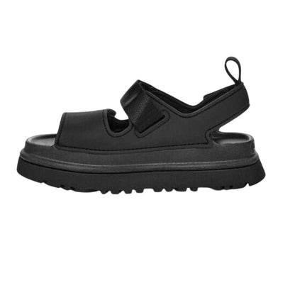 Black - Side - UGG Childrens-Kids Goldenglow Sandals