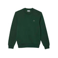 Green - Front - Lacoste Unisex Adult Fleece Crew Neck Sweatshirt