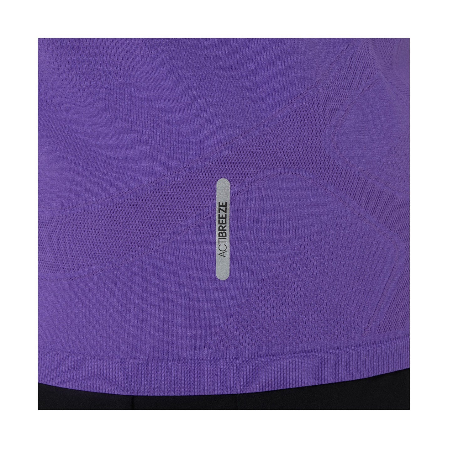 Purple - Lifestyle - Asics Womens-Ladies Seamless Short-Sleeved Athletic T-Shirt