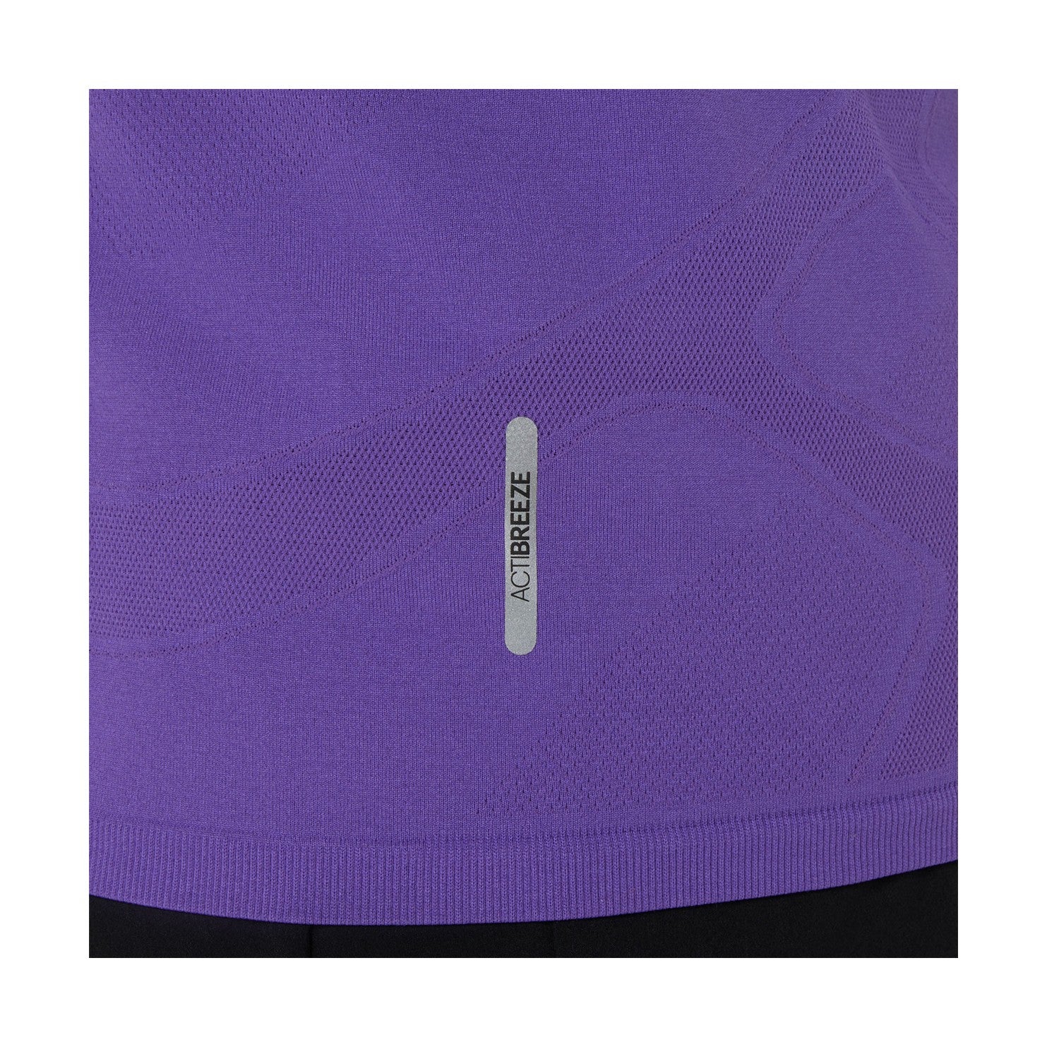 Purple - Lifestyle - Asics Womens-Ladies Seamless Short-Sleeved Athletic T-Shirt