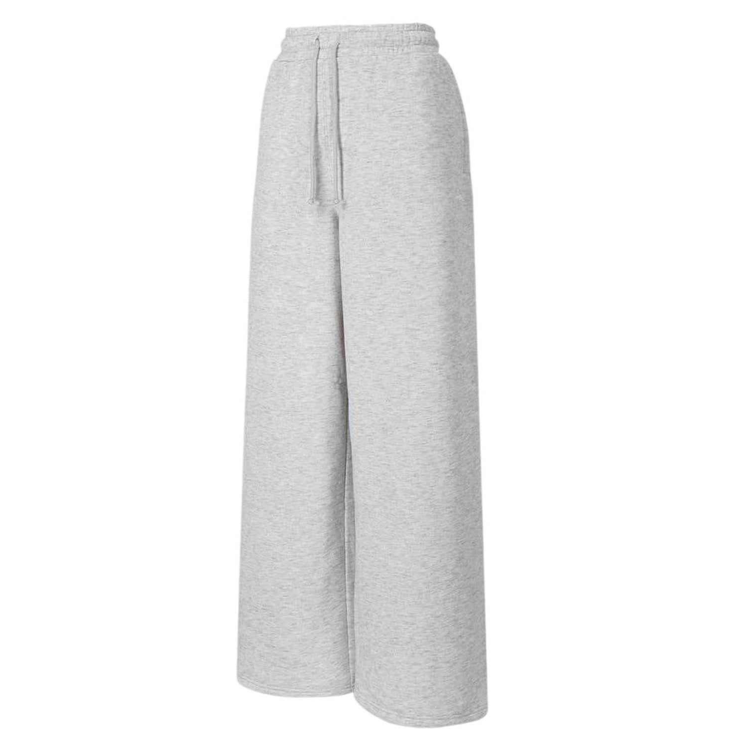 Ice Marl - Side - Slazenger Womens-Ladies Polyester Blend Wide Leg Sweatpants