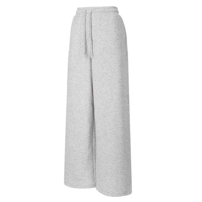 Ice Marl - Side - Slazenger Womens-Ladies Polyester Blend Wide Leg Sweatpants