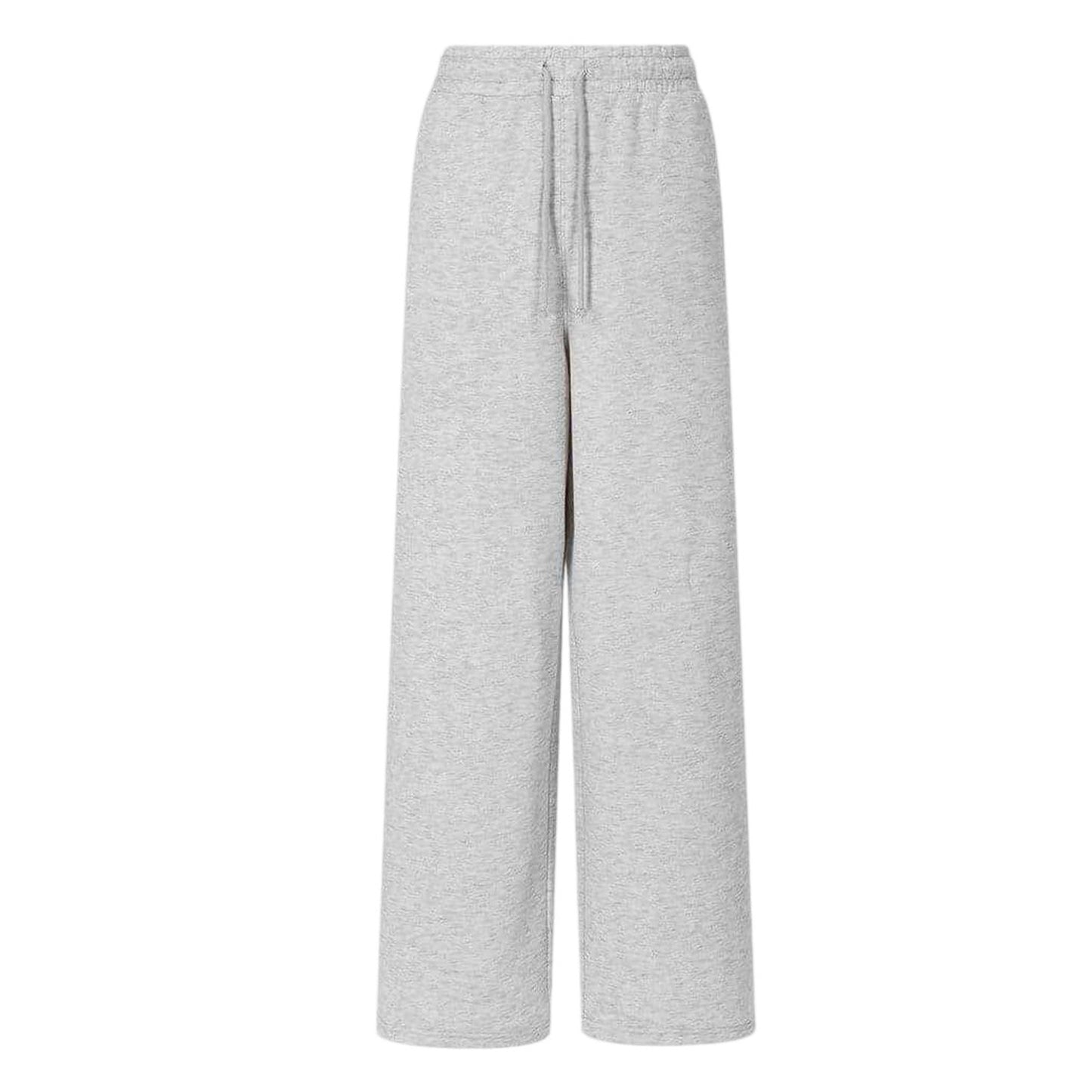Ice Marl - Front - Slazenger Womens-Ladies Polyester Blend Wide Leg Sweatpants