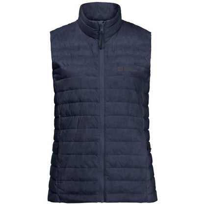 Night Blue - Front - Jack Wolfskin Womens-Ladies Pilvi Down Gilet