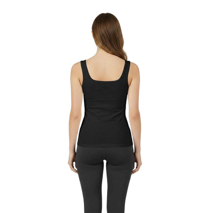 Black - Lifestyle - USA Womens-Ladies Pro Essential Vest Top